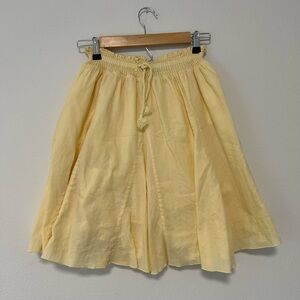 GAP Kids Light Yellow Layered Skirt